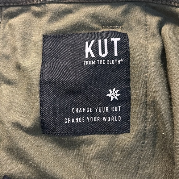 KUT from the Kloth Frida High
Rise Slim Track Pant size 8-EXCELLENT CONDITION - Picture 5 of 11